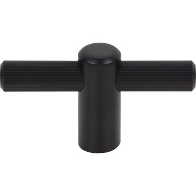 Dempsey 2 1/2" Length Bar Knob - Flat Black