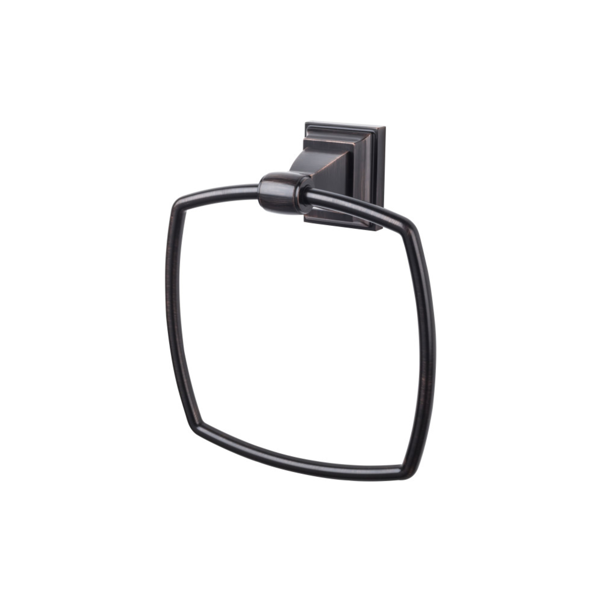 TOP BATH (R) Stratton Bath Towel Ring - Tuscan Bronze