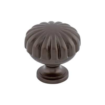 Melon 1 1/4" Diameter Round Knob - Oil Rubbed Bronze