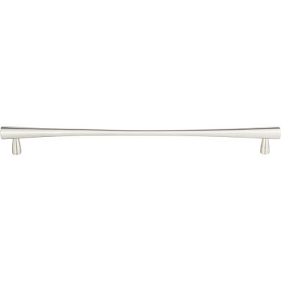 Fluted 11 5/16" Center to Center Bar Pull - Stainless Steel