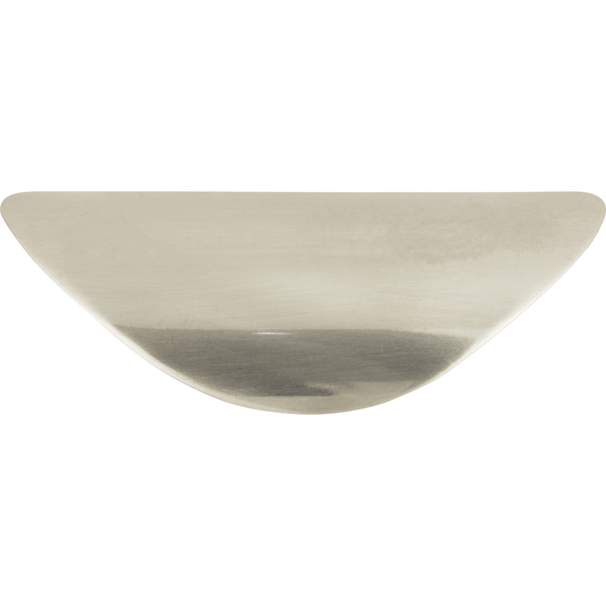 Solara 1 1/4" Center to Center Cup/Bin Pull - Brushed Nickel