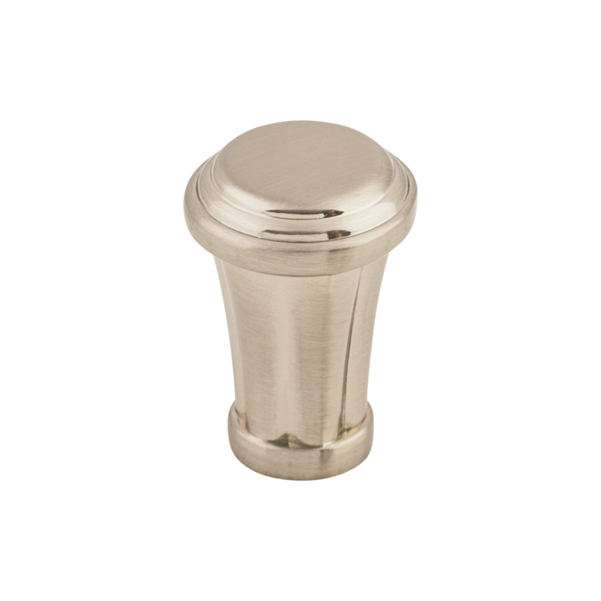 Luxor 7/8" Diameter Round Knob - Brushed Satin Nickel