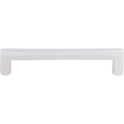 Aspen II Flat Sided 6" Center to Center Bar Pull - Polished Chrome