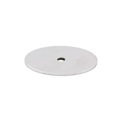Oval Knob Backplate - Polished Chrome
