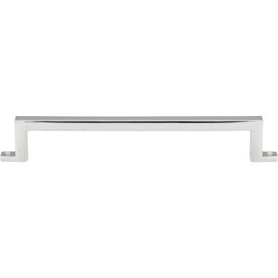 Campaign 6 5/16" Center to Center Bar Pull - Polished Chrome