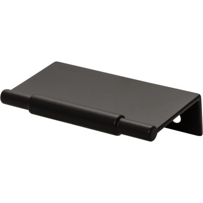 Crestview 2" Center to Center Finger Pull - Flat Black