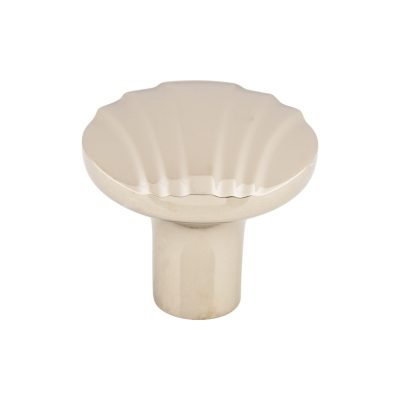 Victoria Falls & Sydney 1 1/4" Diameter Round Knob - Polished Nickel