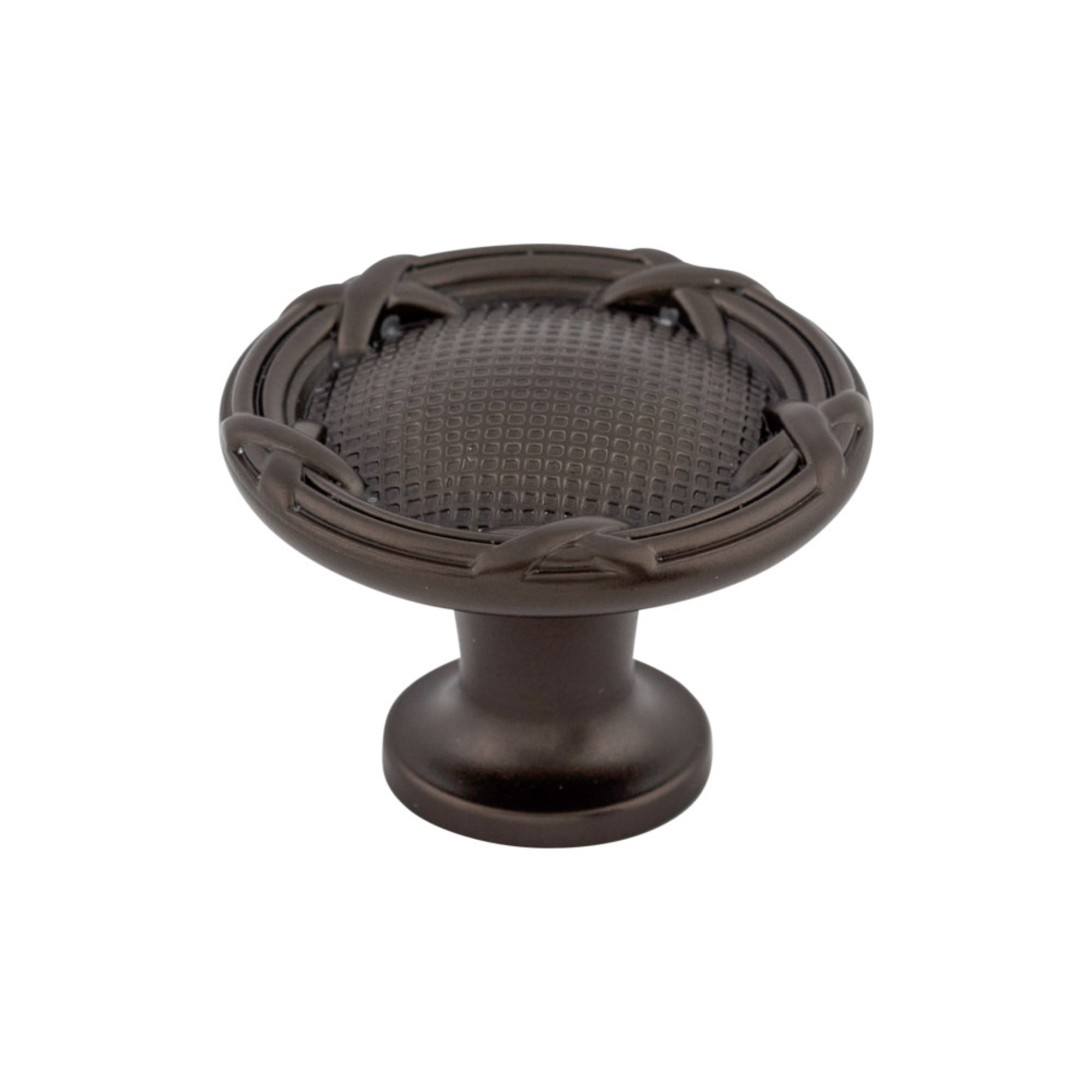 Ribbon & Reed 1 1/4" Diameter Round Knob - Oil Rubbed Bronze