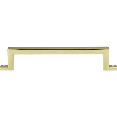 Campaign 5 1/16" Center to Center Bar Pull - Polished Brass