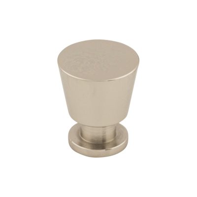 Rocks 7/8" Diameter Round Knob - Polished Nickel