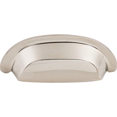 Aspen II 3" Center to Center Cup/Bin Pull - Polished Nickel