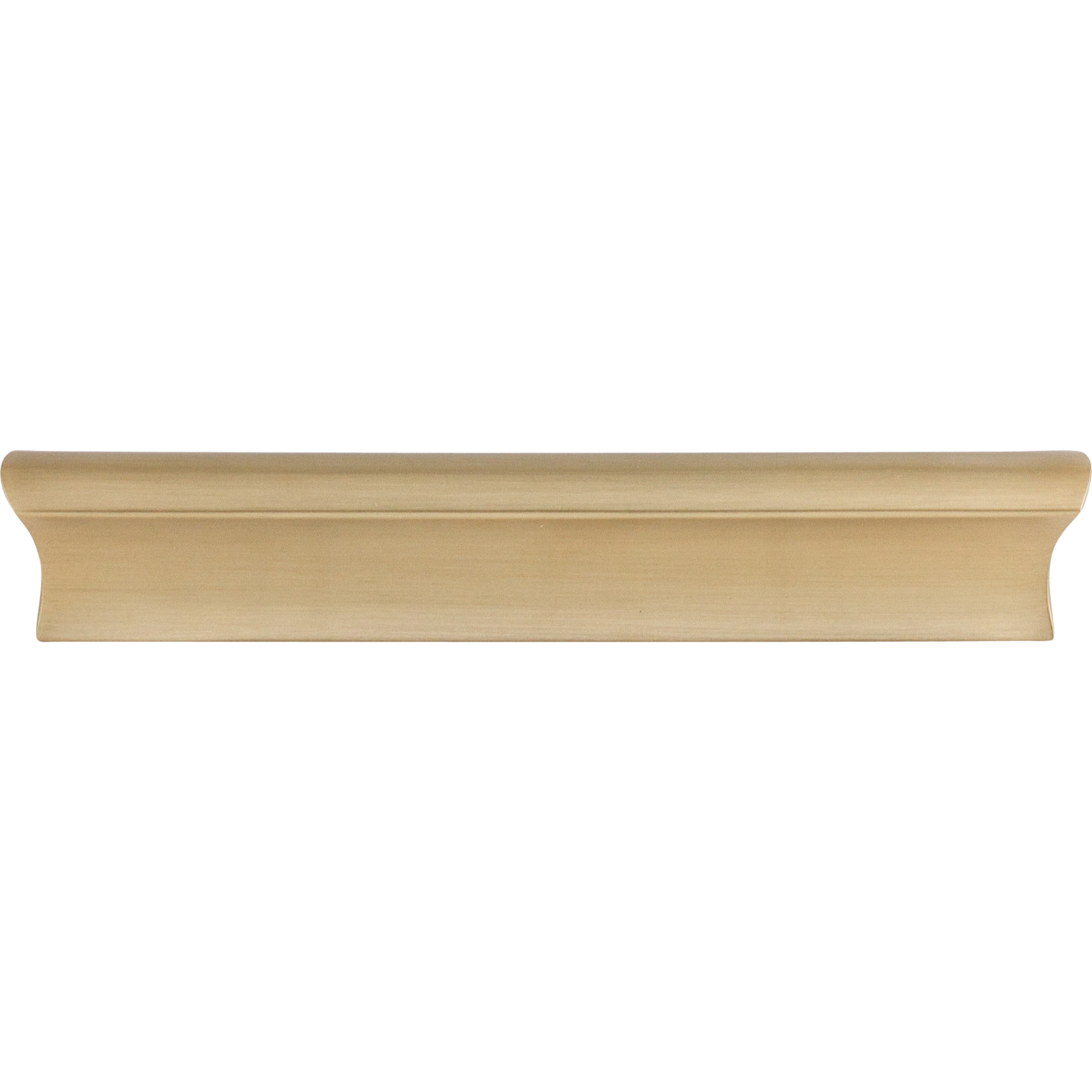 Glacier 5" Center to Center Finger Pull - Honey Bronze
