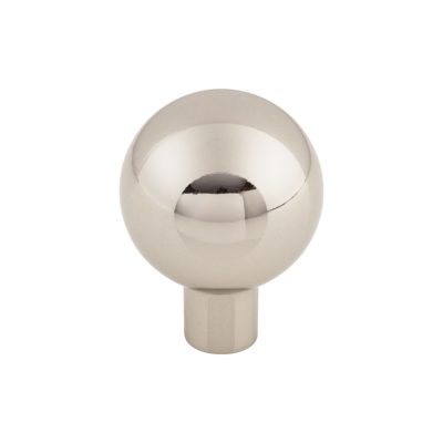 Brookline 1 1/8" Diameter Round Knob - Polished Nickel