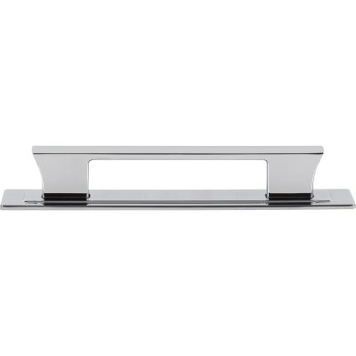 Zander 5 1/16" Center to Center Bar Pull - Polished Chrome