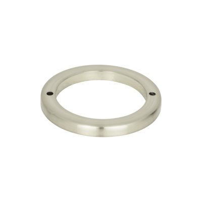 Tableau Round 2 1/2" Center to Center Pull Backplate - Brushed Nickel