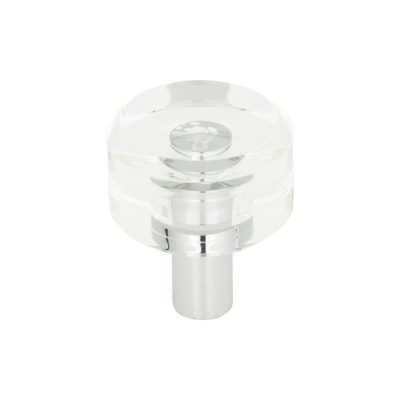 Optimism 1 3/16" Diameter Round Knob - Polished Chrome
