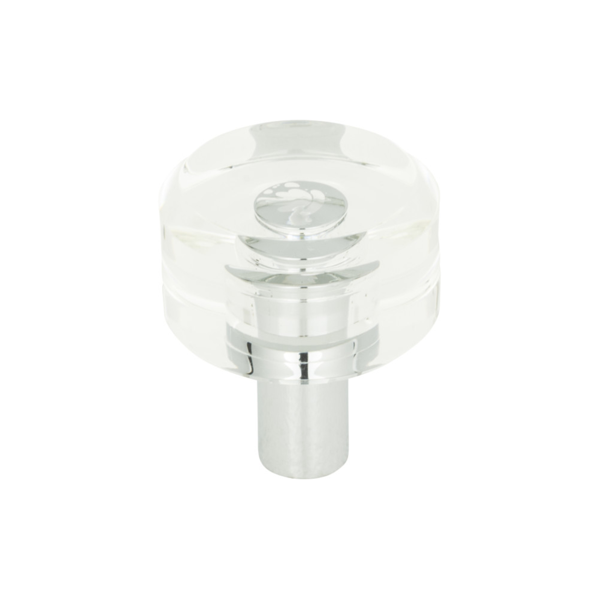 Optimism 1 3/16" Diameter Round Knob - Polished Chrome