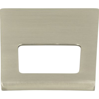 Mid Century 1 1/4" Center to Center Finger Pull - Brushed Nickel