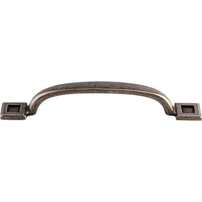 Square Inset 5 1/16" Center to Center Bar Pull - Cast Iron