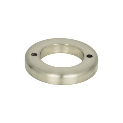Tableau Round 1 7/16" Center to Center Pull Backplate - Brushed Nickel