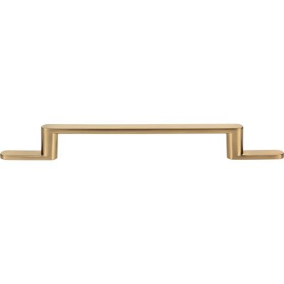 Alaire 6 5/16" Center to Center Bar Pull - Warm Brass
