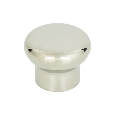Stainless Steel 1 1/4" Diameter Round Knob - Stainless Steel