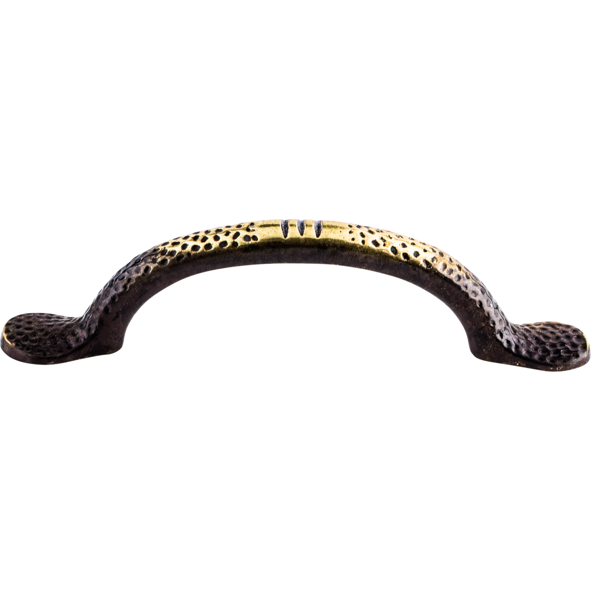 Warwick Fixed 3 3/4" Center to Center Bar Pull - Dark Antique Brass