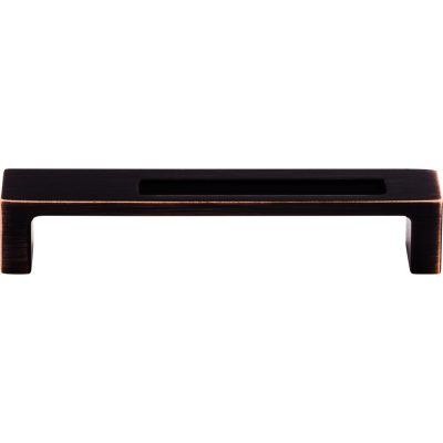 Modern Metro Slot 5" Center to Center Bar Pull - Tuscan Bronze