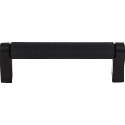 Amwell 3 3/4" Center to Center Bar Pull - Flat Black