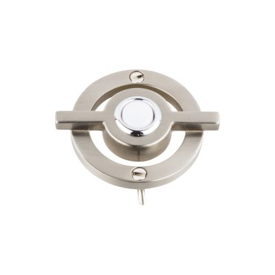 Modern Avalon Push Button - Brushed Nickel