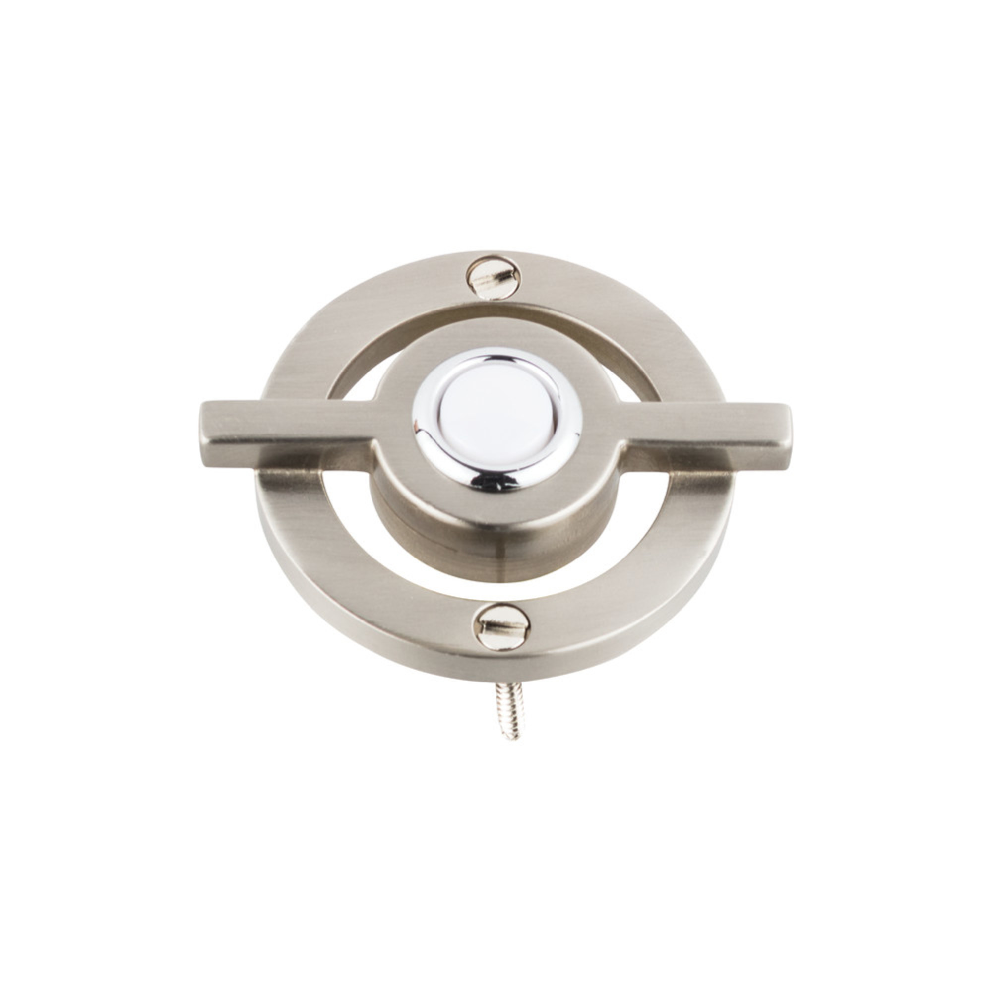 Modern Avalon Push Button - Brushed Nickel