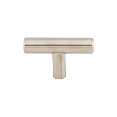 Solid T-Handle 2" Length Bar Knob - Stainless Steel