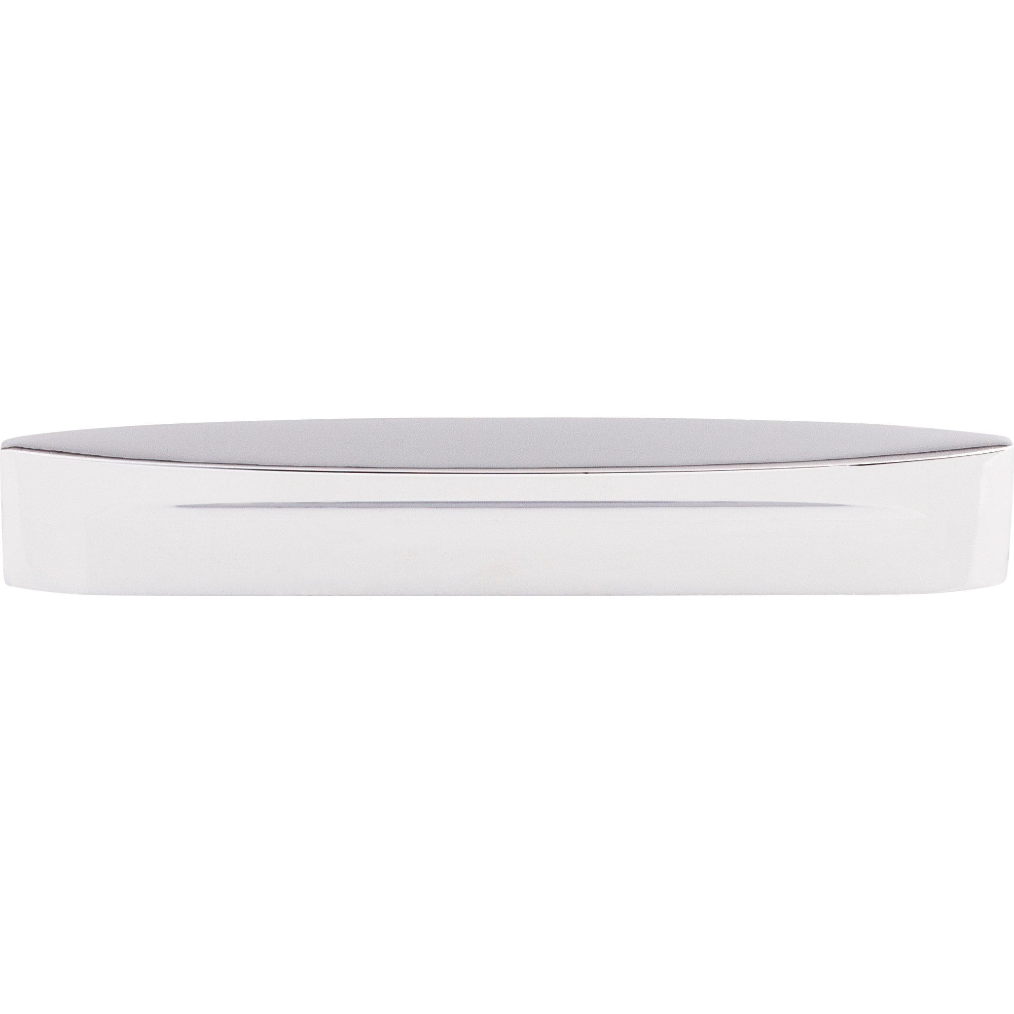 Oval Long Slot 5" Center to Center Bar Pull - Polished Chrome