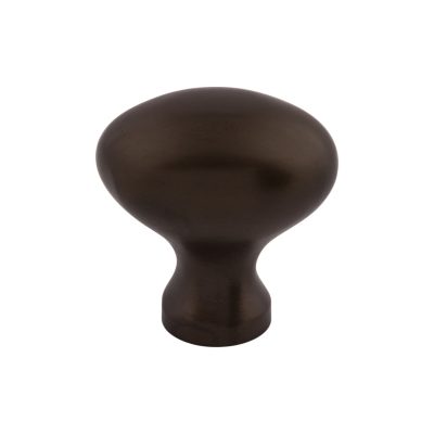 Egg 1 1/4" Length Oval Knob - Oil Rubbed Bronze