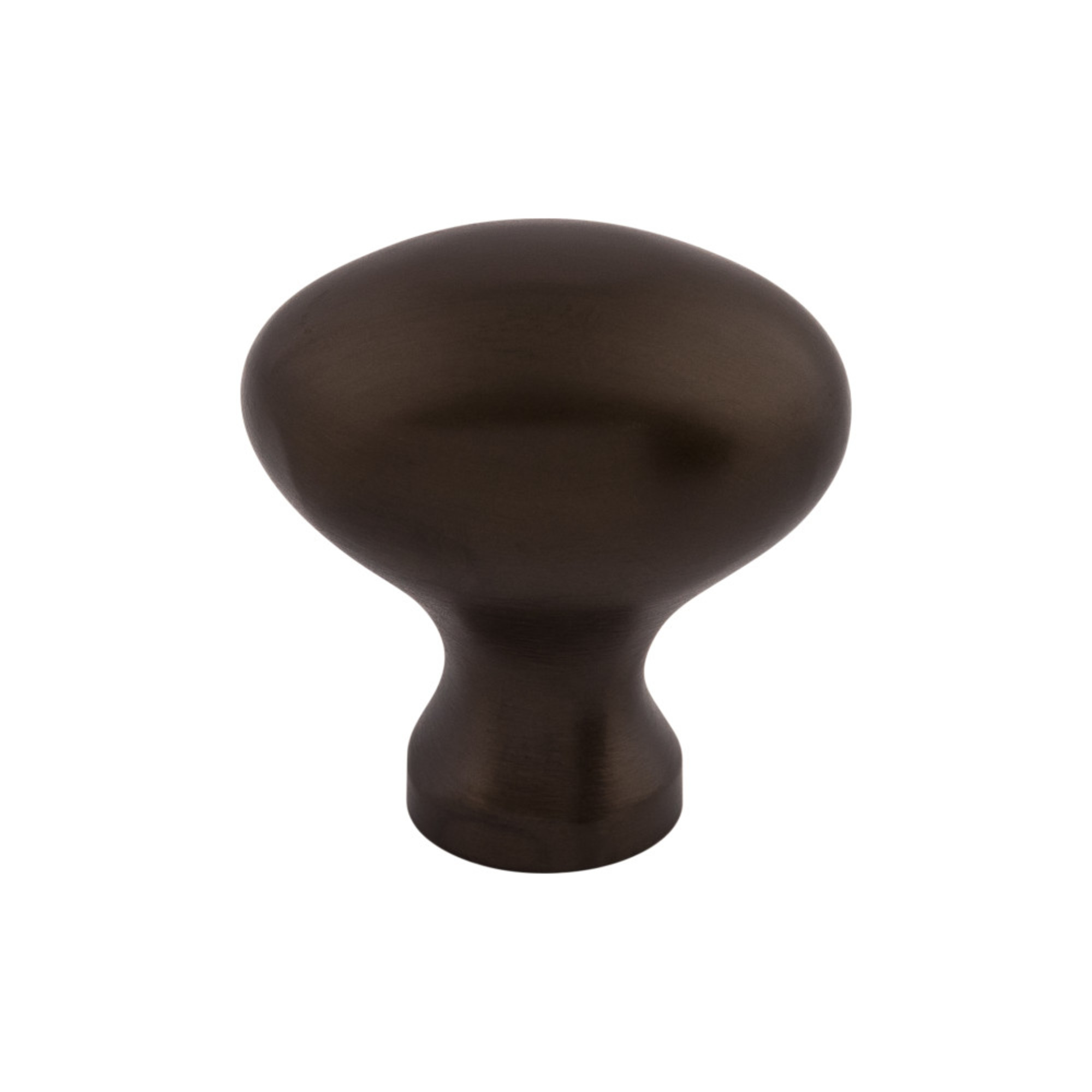 Egg 1 1/4" Length Oval Knob - Oil Rubbed Bronze