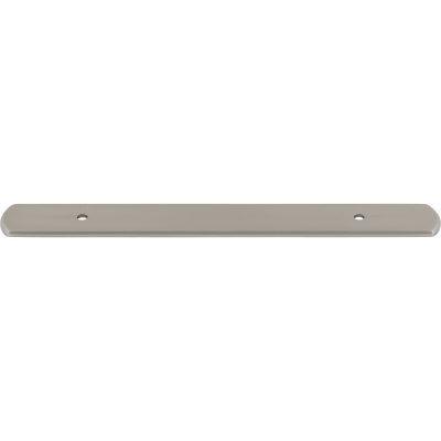 Wescott 5 1/16" Center to Center Pull Backplate - Brushed Satin Nickel