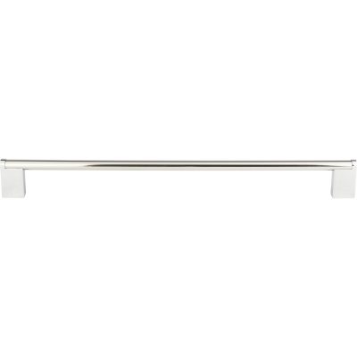 Round 3 Point 12 5/8" Center to Center Bar Pull - Polished Stainless Steel