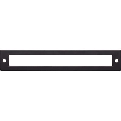 Hollin 6 5/16" Center to Center Pull Backplate - Flat Black