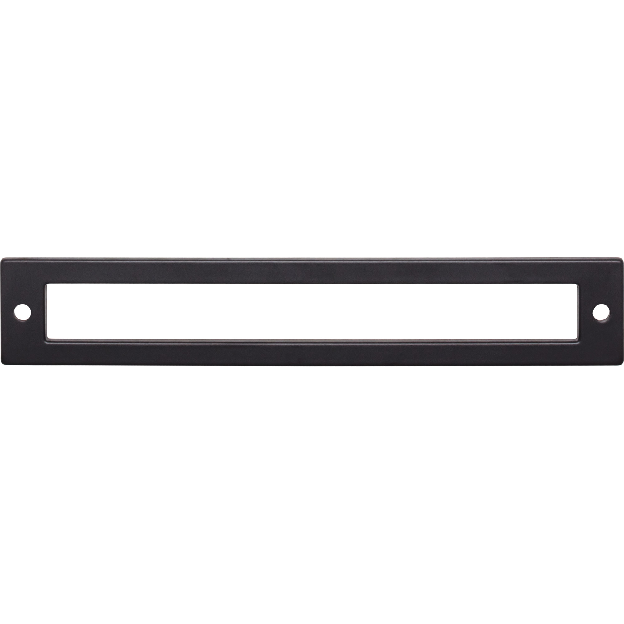 Hollin 6 5/16" Center to Center Pull Backplate - Flat Black