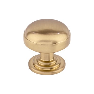 Ellis 1 1/4" Length Mushroom Knob - Honey Bronze