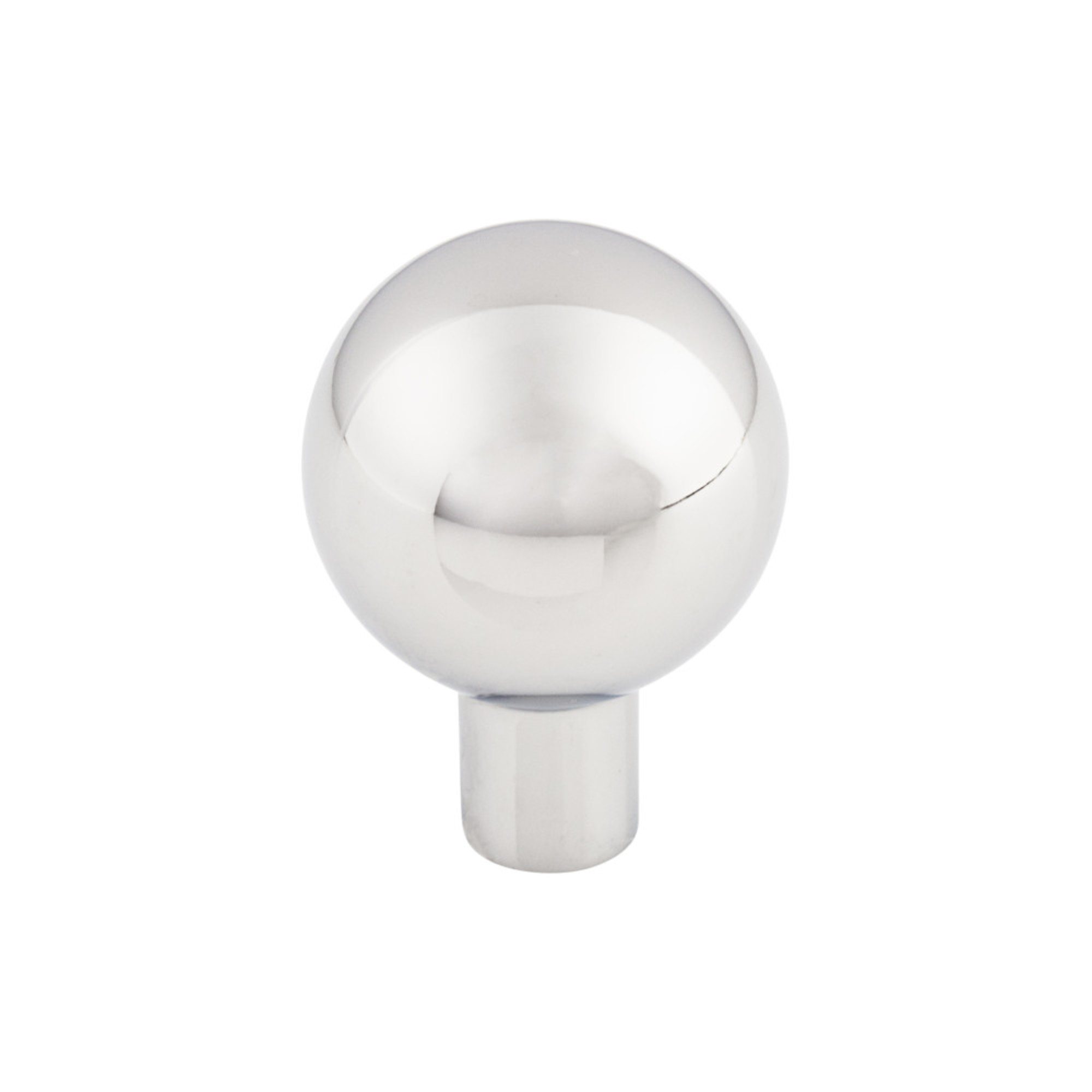 Brookline 1" Diameter Round Knob - Polished Chrome