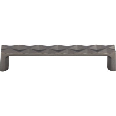 Quilted 5 1/16" Center to Center Bar Pull - Ash Gray