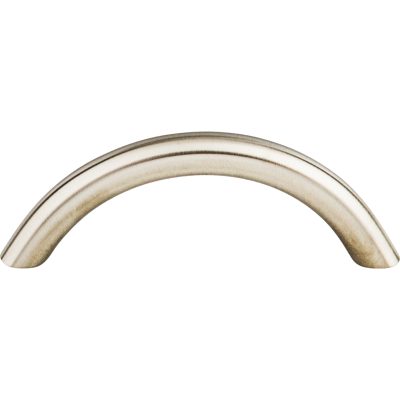 Solid Bowed 3" Center to Center Bar Pull - Stainless Steel