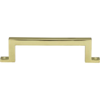 Campaign 3 3/4" Center to Center Bar Pull - Polished Brass