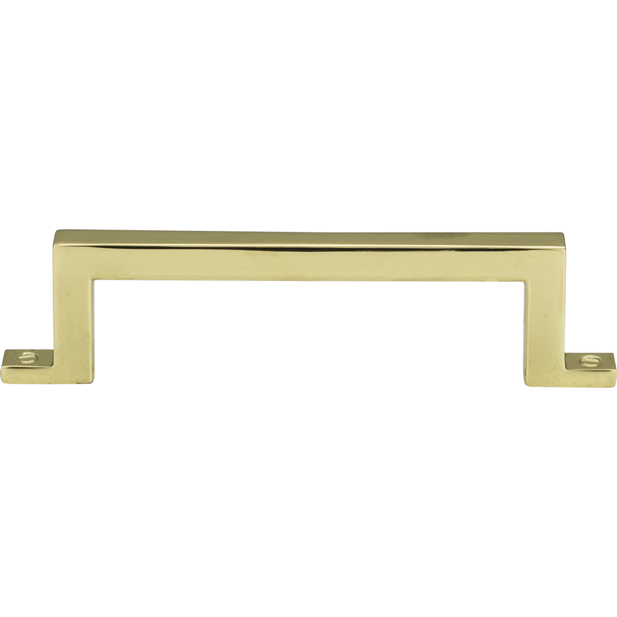 Campaign 3 3/4" Center to Center Bar Pull - Polished Brass