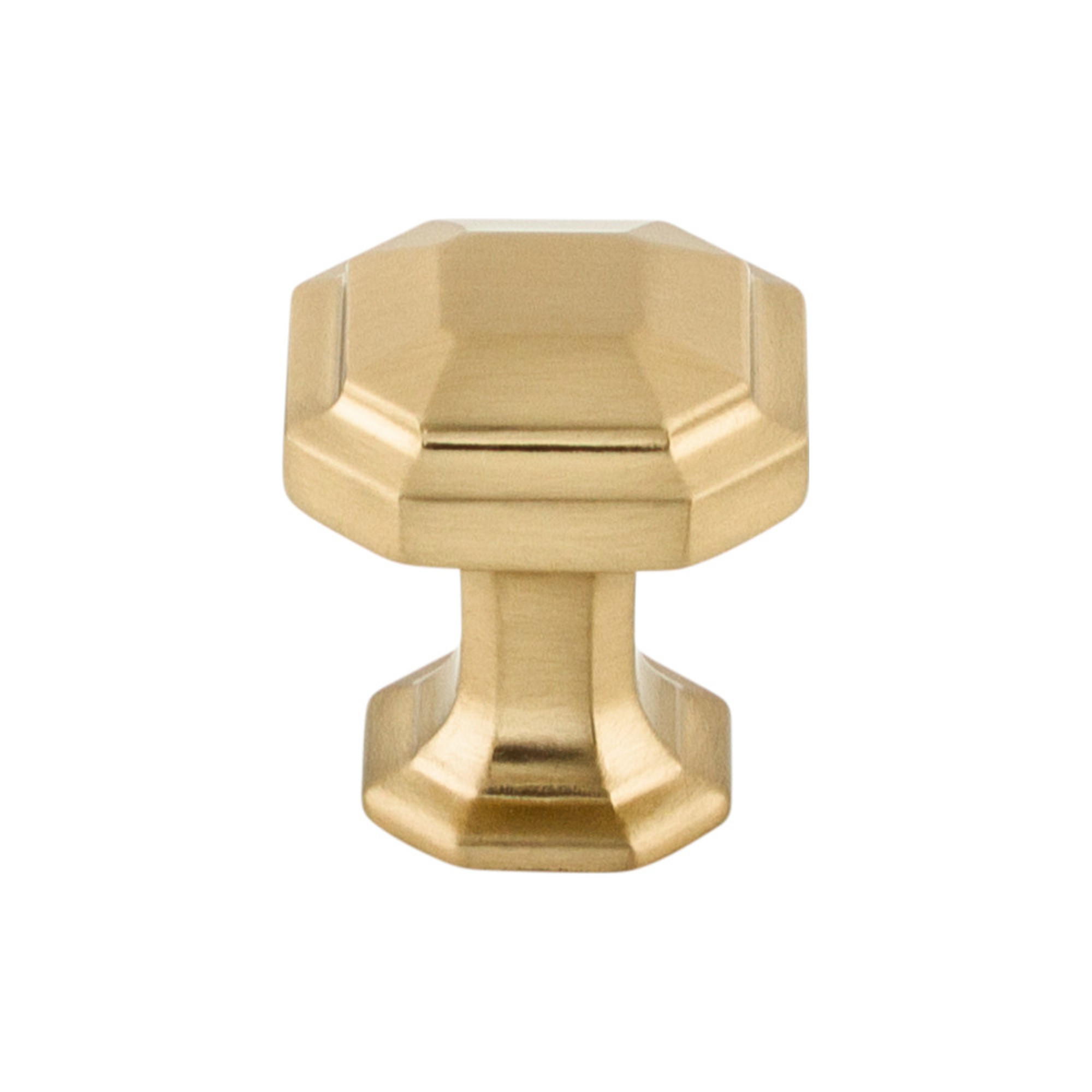 Emerald 1 1/8" Diameter Round Knob - Honey Bronze