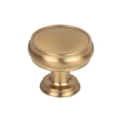 Eden 1 3/8" Diameter Mushroom Knob - Honey Bronze