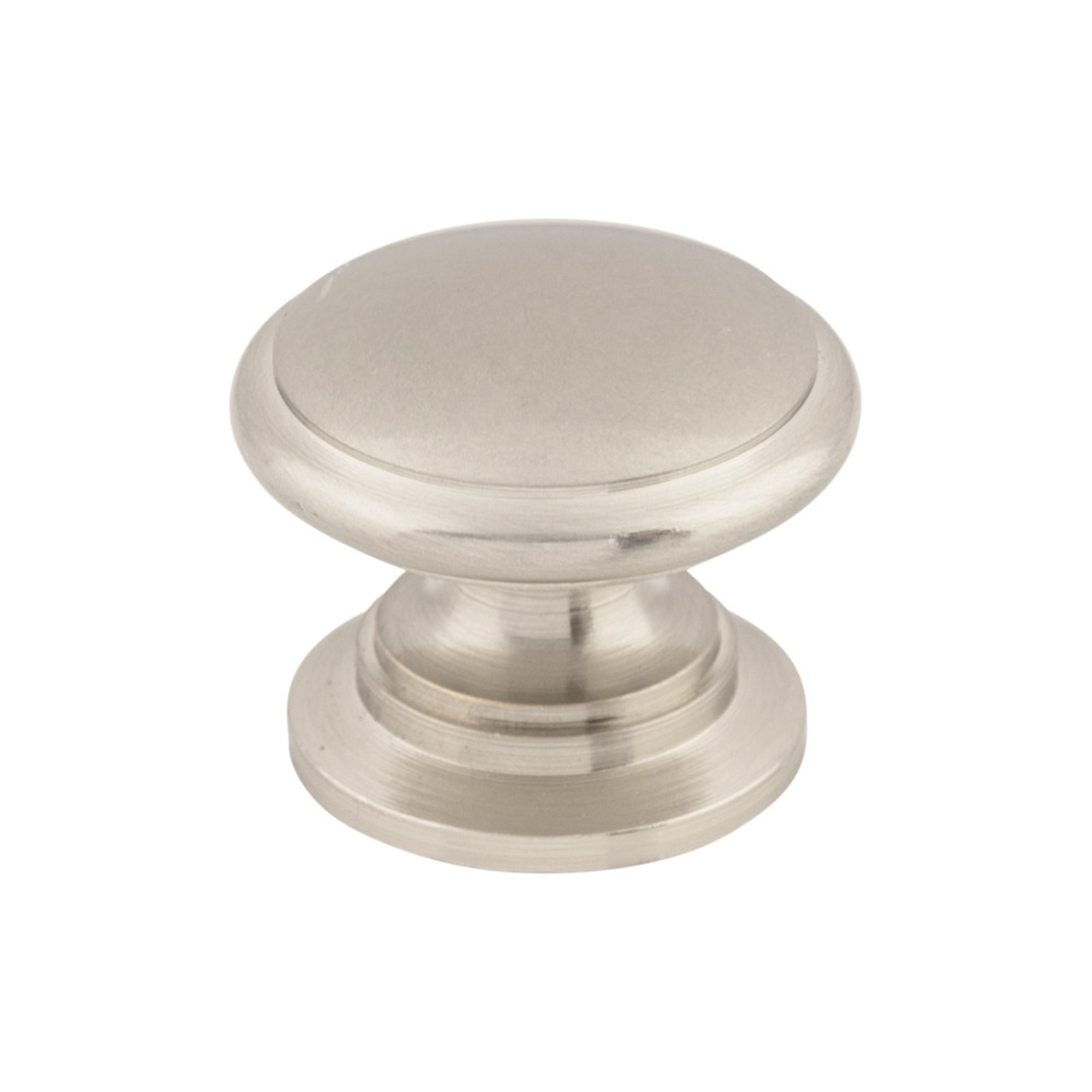 Ray 1 1/4" Diameter Round Knob - Brushed Satin Nickel