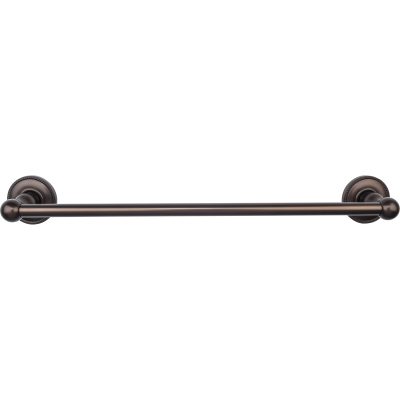 TOP BATH (R) Edwardian Bath Single 20 1/2" Wall Mounted Towel Bar - Oil Rubbed Bronze