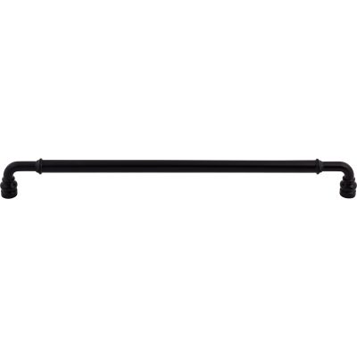 Brixton 12" Center to Center Bar Pull - Flat Black